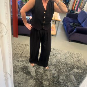 Two Piece Waistcoat & Trouser Set