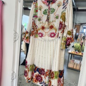 Beaded Floral Dress