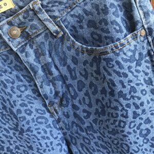 Leopard Print Jeans