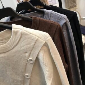 Button Wrap Jumper