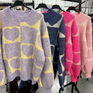 Heart & Square Jumper