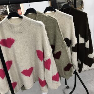 Heart Chunky Knit