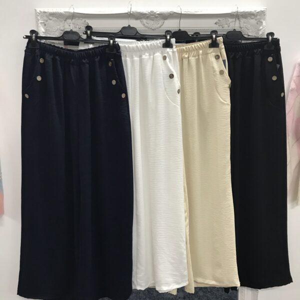 Button Detail Trousers - Image 4
