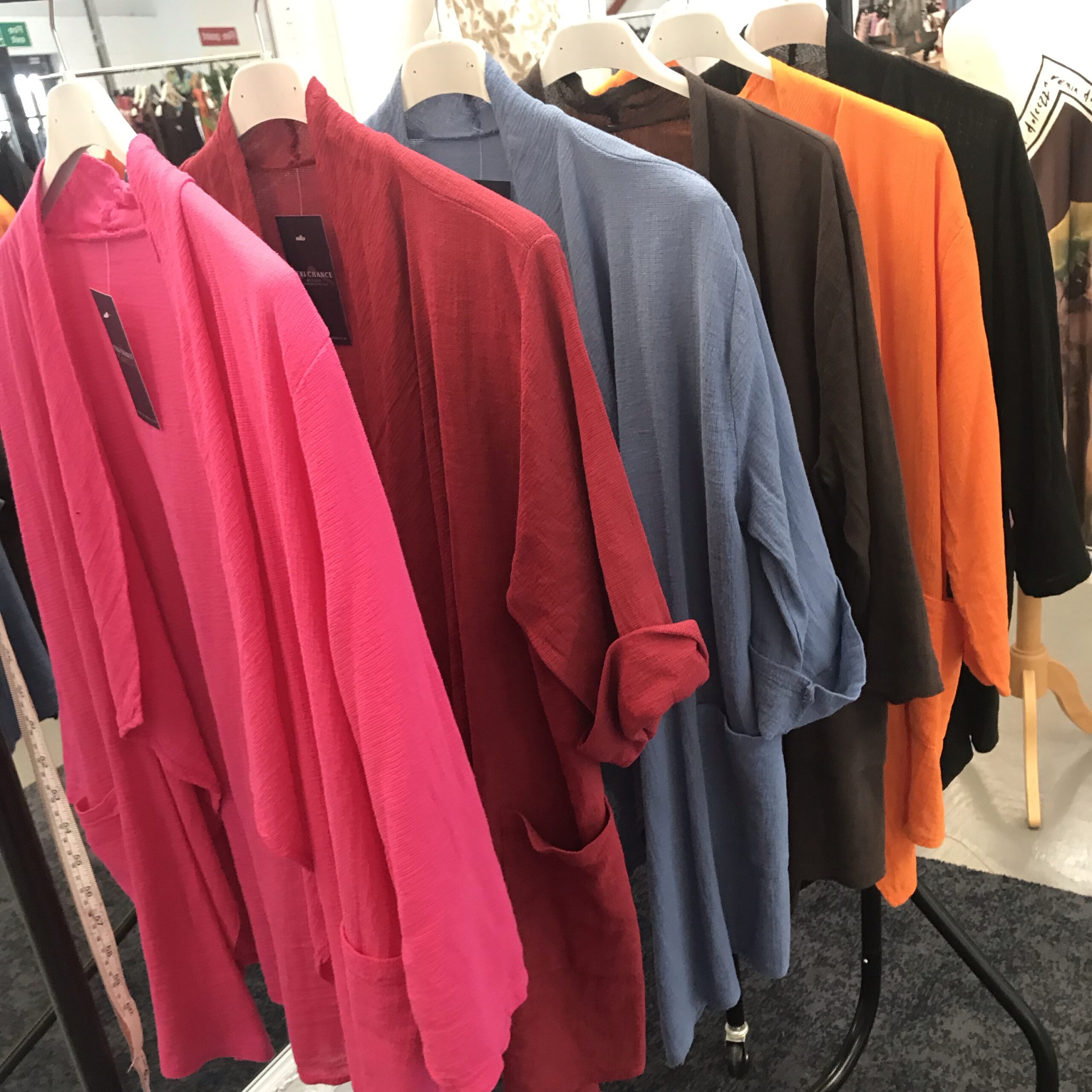 Cotton Waterfall Jacket - Image 3