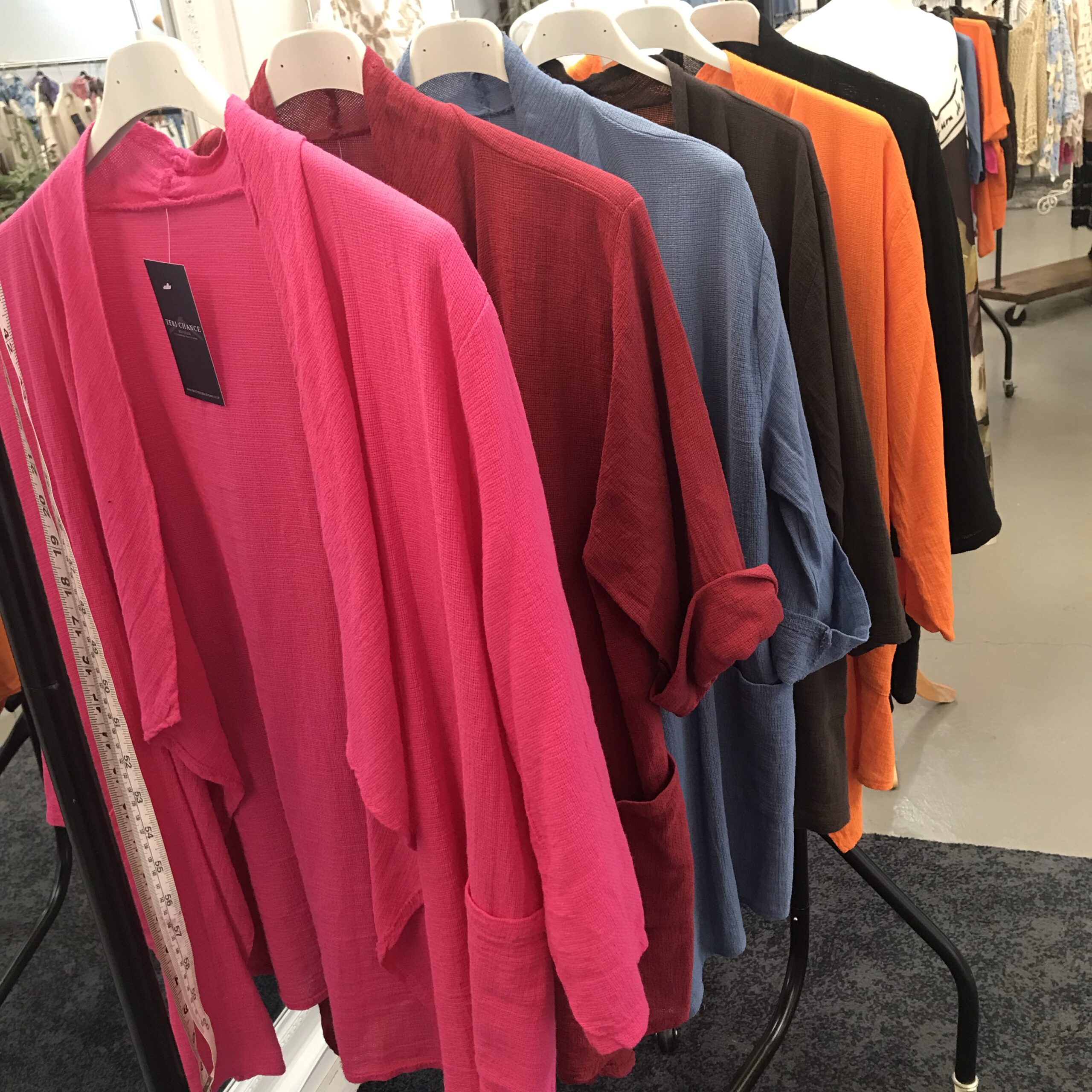 Cotton Waterfall Jacket